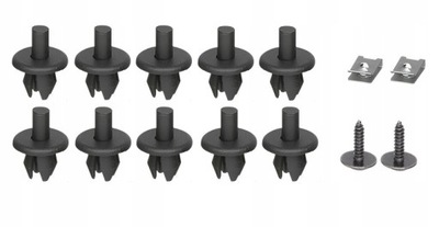 Клипсы подкрылок opel astra f g combo corsa b c фото №1