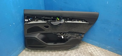 Обшивка дверь правый задняя long alcantara audi a8 d5 фото №1