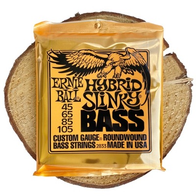 Struny Ernie Ball Hybrid Slinky Bass 4 45-105