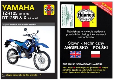 YAMAHA TZR125 & DT125RX (1987-2007) MANUAL REPARACIÓN HAYNES +GRATIS 24H  