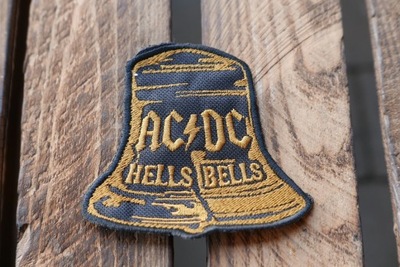 AC DC Hells Bells naszywka wyszywana