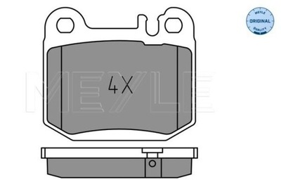 MEYLE 025 231 5715 JUEGO ZAPATAS DE FRENADO  