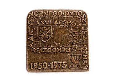 MEDAL - XXV LAT - POZNAŃ - CEPELIA - RYTOSZTUKA