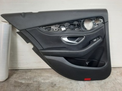 Обшивка лівий задня mercedes c w205 шкіра фото №1