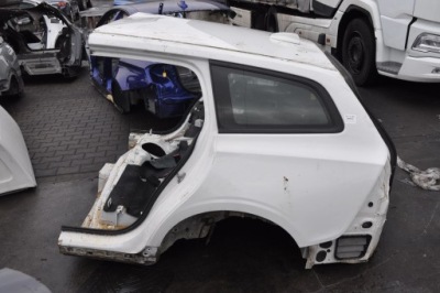 Volvo v60 ii чверть задня ліва крила лівий задня задній скло кузовна фото №1