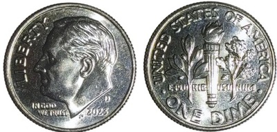 10 cent USA (2023) - Franklin Roosevelt Mennica Philadelphia