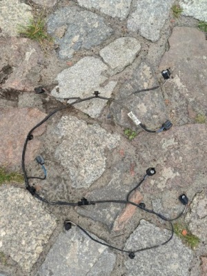 Джгут електропроводка бампера задня датчики pdc renault clio iv 240157712r фото №1