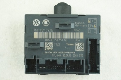 Модуль дверь vw sharan ii 7n0959793b фото №1