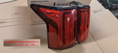 Лампа левая задняя kia sorento iv 20- led оригинал kia 92410p2100 фото №1