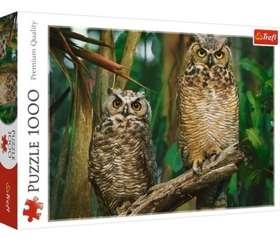 Puzzle Trefl Premium Quality 1000 elementów Puzzle 1000 Sowy TREFL 10603