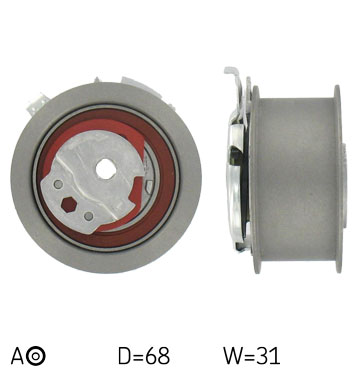 SKF VKM 11255 ROLLO CORREA DISTRIBUCIÓN VW 2,0TDI A3 TOURAN  