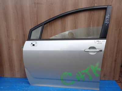 Toyota corolla verso 04- дверь передние левая 1c0 фото №1