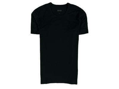 Hugo Boss tshirt męski klasyk logo black unikat S