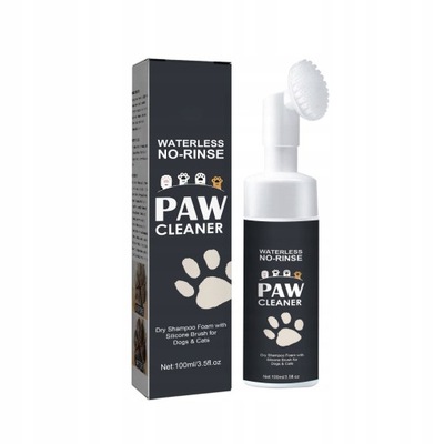 Dog Paw Cleaner No Rinse Foaming Cleanser Brush