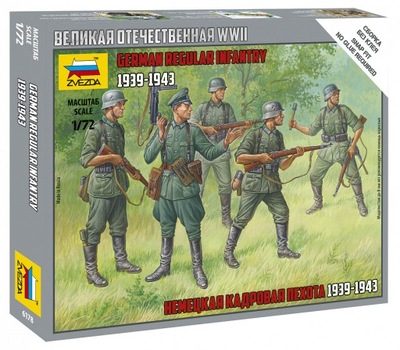 1:72 German Regular Infantry 1939-43