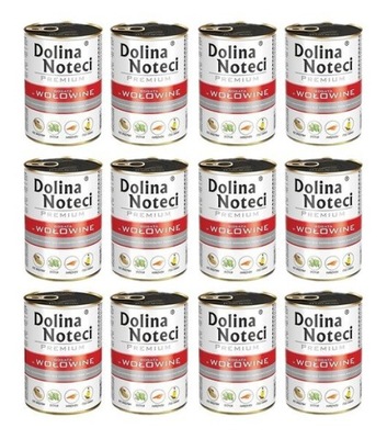 DOLINA NOTECI PREMIUM BOGATA W WOŁOWINĘ 12x 400 G