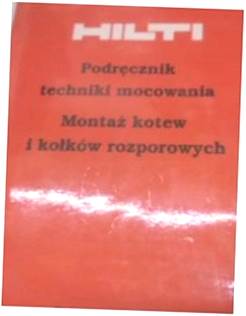 Hilti Podręcznik techniki mocowania -