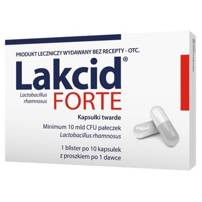 Lakcid Forte, 10 kapsułek