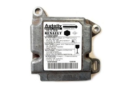 Модуль датчик подушка безопасности renault kangoo 550751800 фото №1
