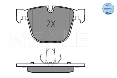 КОЛОДКИ HAM. BMW T. F01/F02 08- 730-750 0252373116 MEYLE