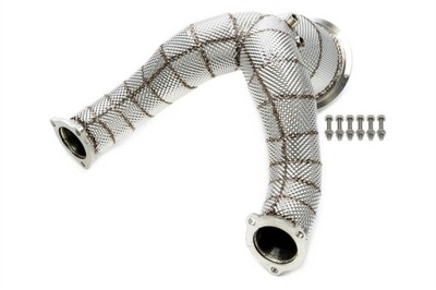 DOWNPIPE TA TECHNIX CON PROTECCIÓN TÉRMICA AUDI A4 A5  