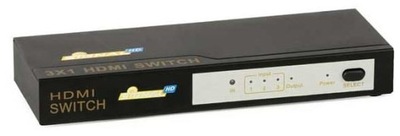 ATK-HDMI3X1 Switch HDMI - 3 urządzenia HD - 1 TV