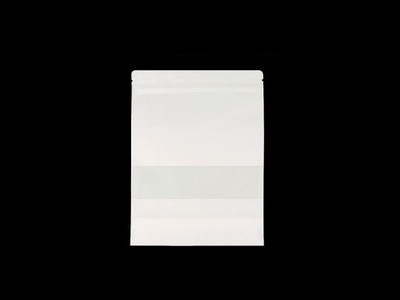 Torebka papierowa z okienkiem biała 10 szt