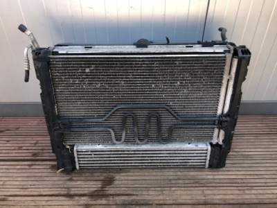 Bmw 1 e87 2.0d радиатор вентилятор комплект pas фото №1