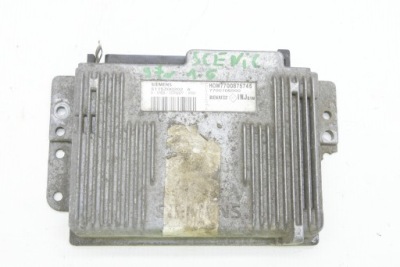 Renault scenic 1.6 бортовий комп'ютер блок керування двигуна фото №1