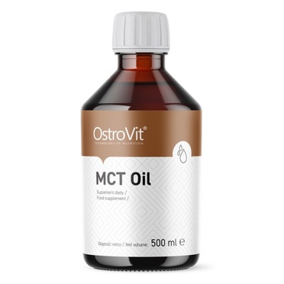 MCT Oil Olej MCT 500ml OstroVit DIETA KETOGENICZNA