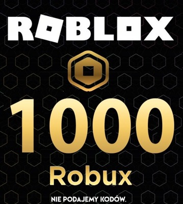 1000 ROBUX | ROBLOX | DOŁADOWANIE KONTA | ROBUXY