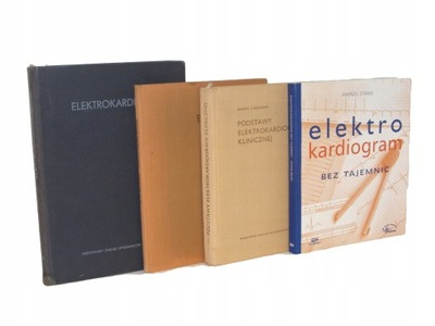 4x ELEKTROKARDIOGRAFIA ELEKTRORADIOLOGRAM BEZ