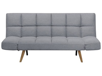Sofa kanapa rozkładana jasnoszara