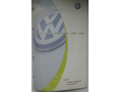 VW LT BOOK SERVICE VW LT 2003 YEAR PL CZYSTA!  