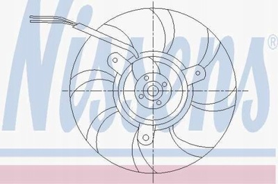 ВЕНТИЛЯТОР РАДИАТОРА AUDI A 6 / S 6 94- 1.9 TDI