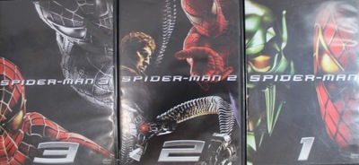 Spider Man 3 części DVD