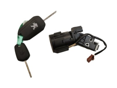 Peugeot 308 t9 замок запалювання 2x ключ фото №1