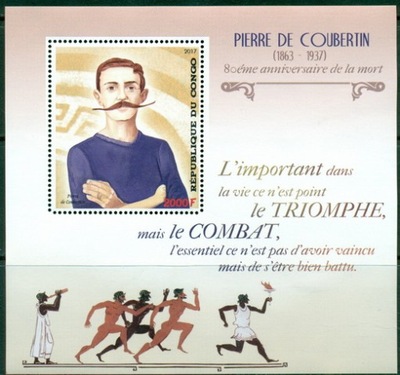 P. de Coubertin igrzyska olimpijskie #CON1732