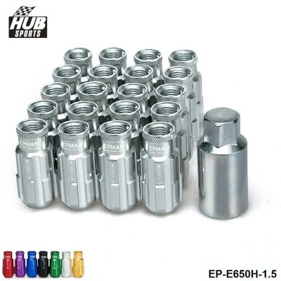 Racing Aluminum Lock Lug Nuts 20pcs 12x1.5 W\/Key For Honda Civic Toy~21266 фото