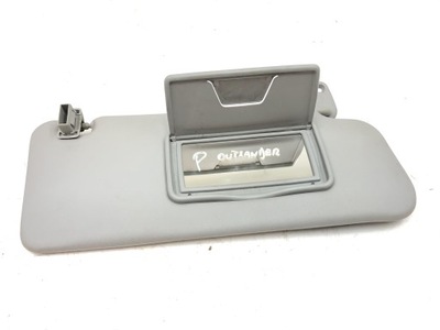 Козирок правий захист сонцезахисна права mitsubishi outlander ii фото №1