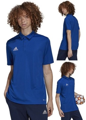 Koszulka adidas ENTRADA 22 Polo HG6285 NIEBIESKI S