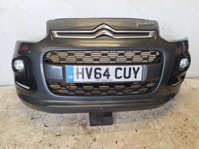 Citroen c3 picasso lift 12-15 бампер + led фото №1