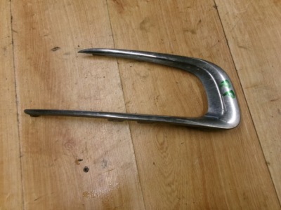 Peugeot 2008 i решётка бампера правая хром фото №1