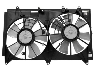 Mazda cx7 2006-2009 вентилятор радиатора l33l15025c фото №1