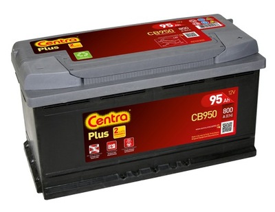 BATERÍA CENTRA CB950 95 AH 800 A  