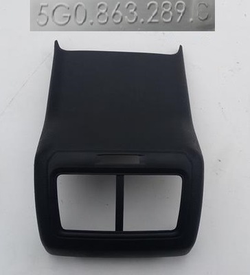 Рамка защита обдув vw golf vii 7 5g0863289c фото №1