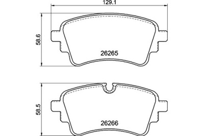 BREMBO ZAPATAS DE FRENADO AUDI FAW A4L B9 868 86L 09 16- AUDI FAW A6L  