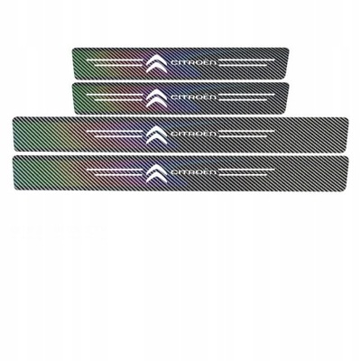 4 PC. LASEROWYCH NAKLEJEK ON BODY SILLS FOR RENAULT  