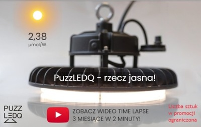 Lampa LED do roślin PuzzLEDQ 100W FULL SPECTRUM