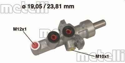 BOMBA DE FRENADO DB R170 202-619  